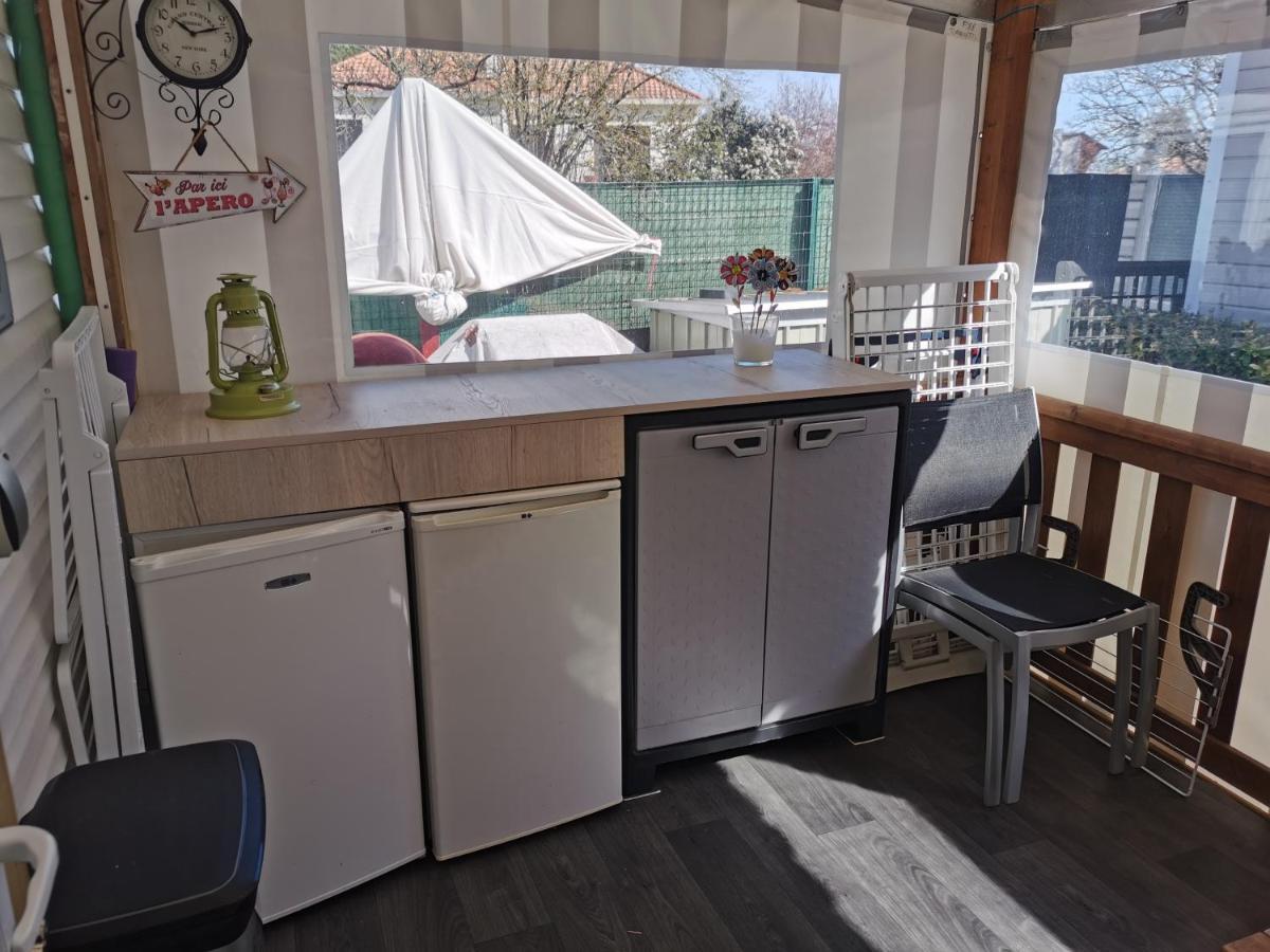 Camping Les Bois Mobil Home Grand Luxe 3Ch 2Sdb Saint-Jean-de-Monts Exterior foto