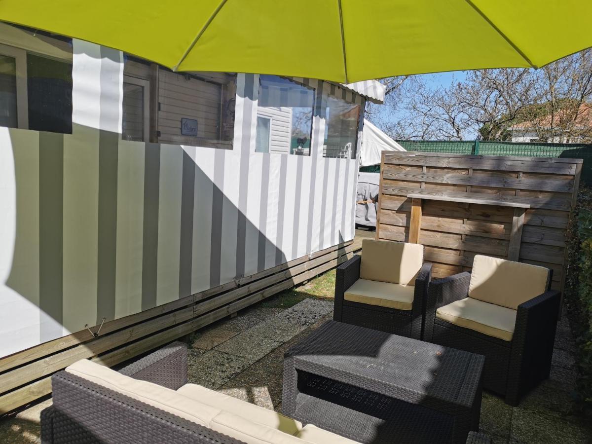 Camping Les Bois Mobil Home Grand Luxe 3Ch 2Sdb Saint-Jean-de-Monts Exterior foto